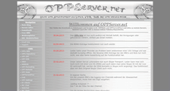 Desktop Screenshot of oppserver.net