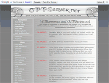 Tablet Screenshot of oppserver.net